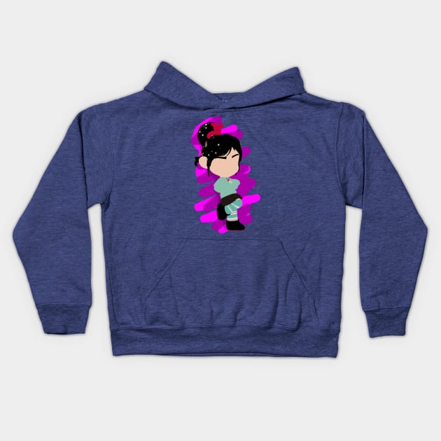 Vanellope Kids Hoodie by sigsin